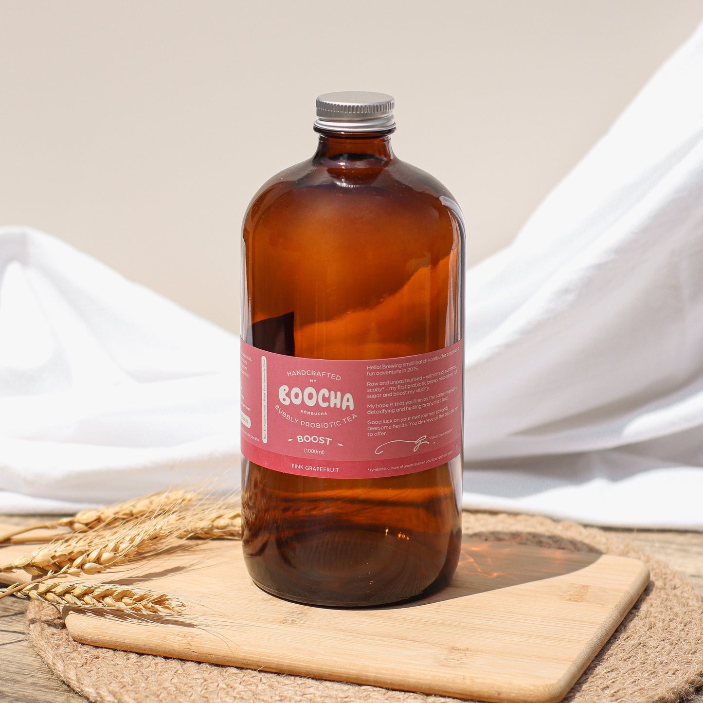 Boost - Pink Grapefruit Kombucha