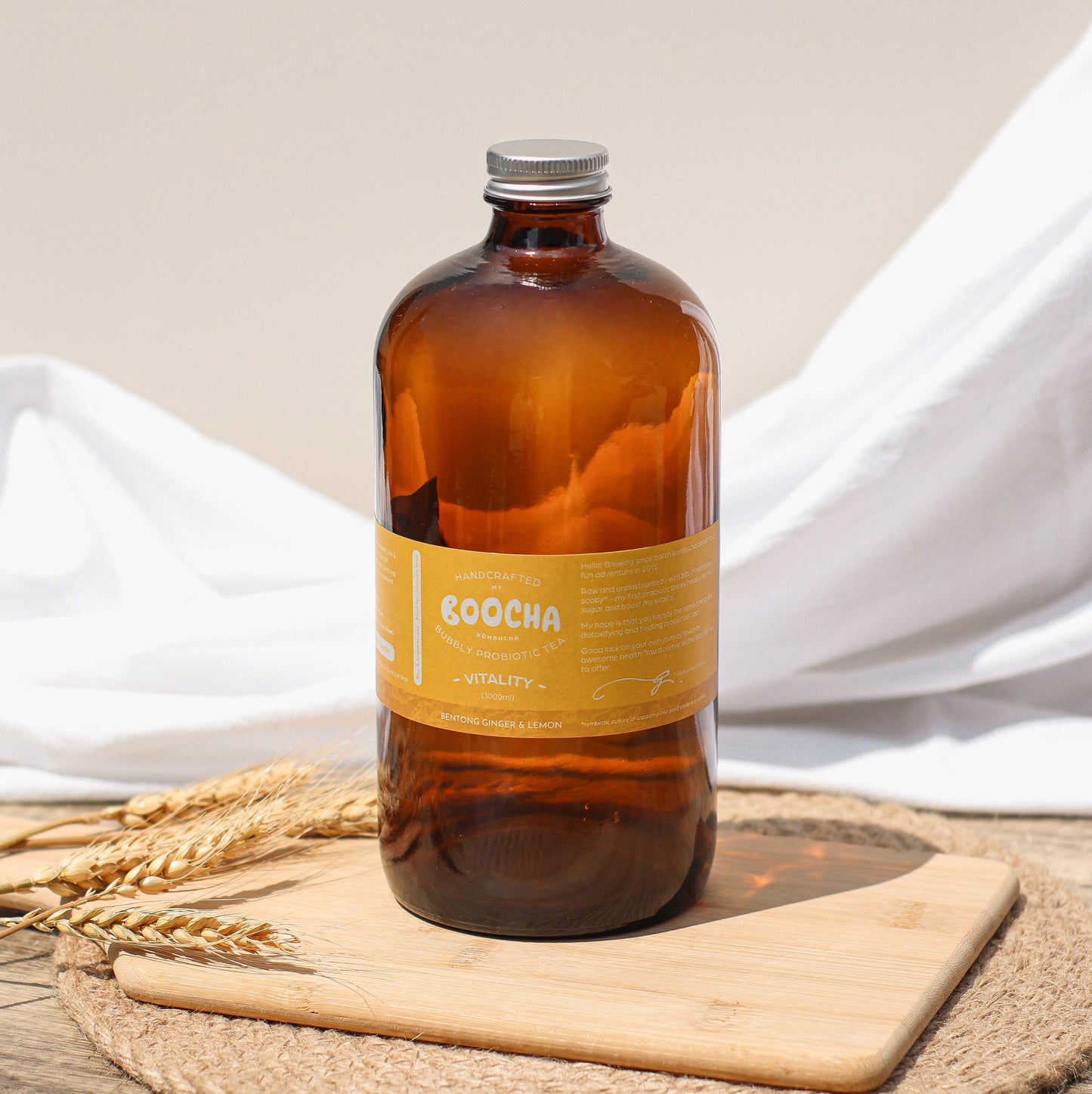 Vitality - Bentong Ginger & Lemon Kombucha