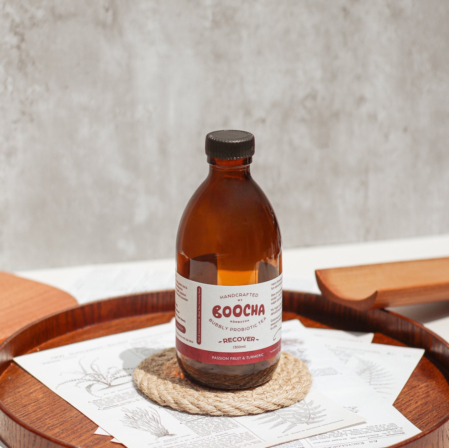 Recover - Passion Fruit & Turmeric Kombucha