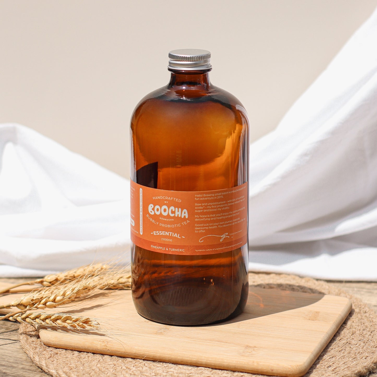 Essential - Pineapple & Turmeric Kombucha