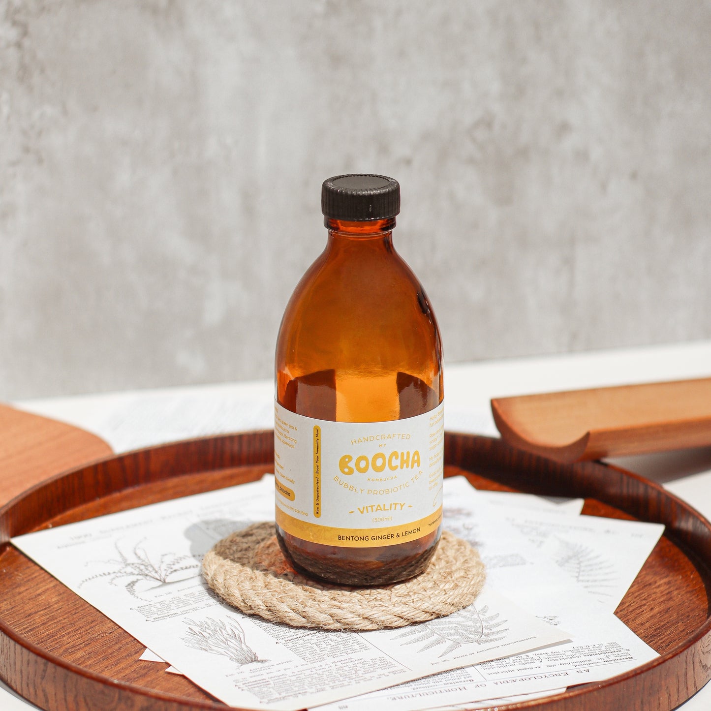 Vitality - Bentong Ginger & Lemon Kombucha