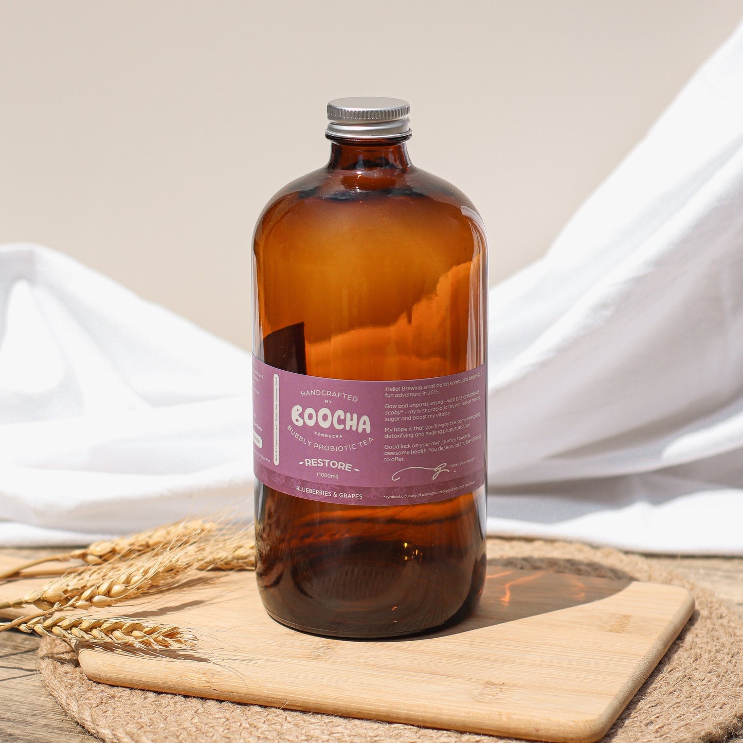 Restore - Blueberries & Grapes Kombucha