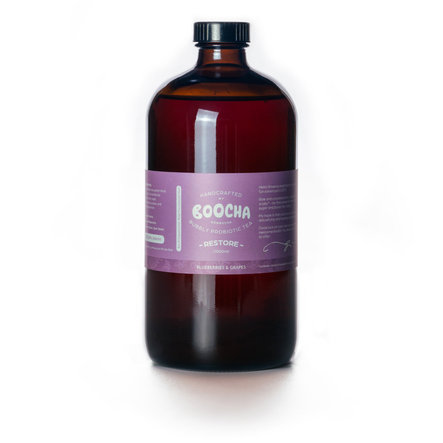 Restore - Blueberries & Grapes Kombucha