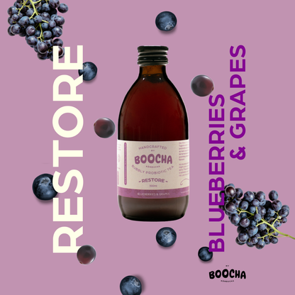 Restore - Blueberries & Grapes Kombucha