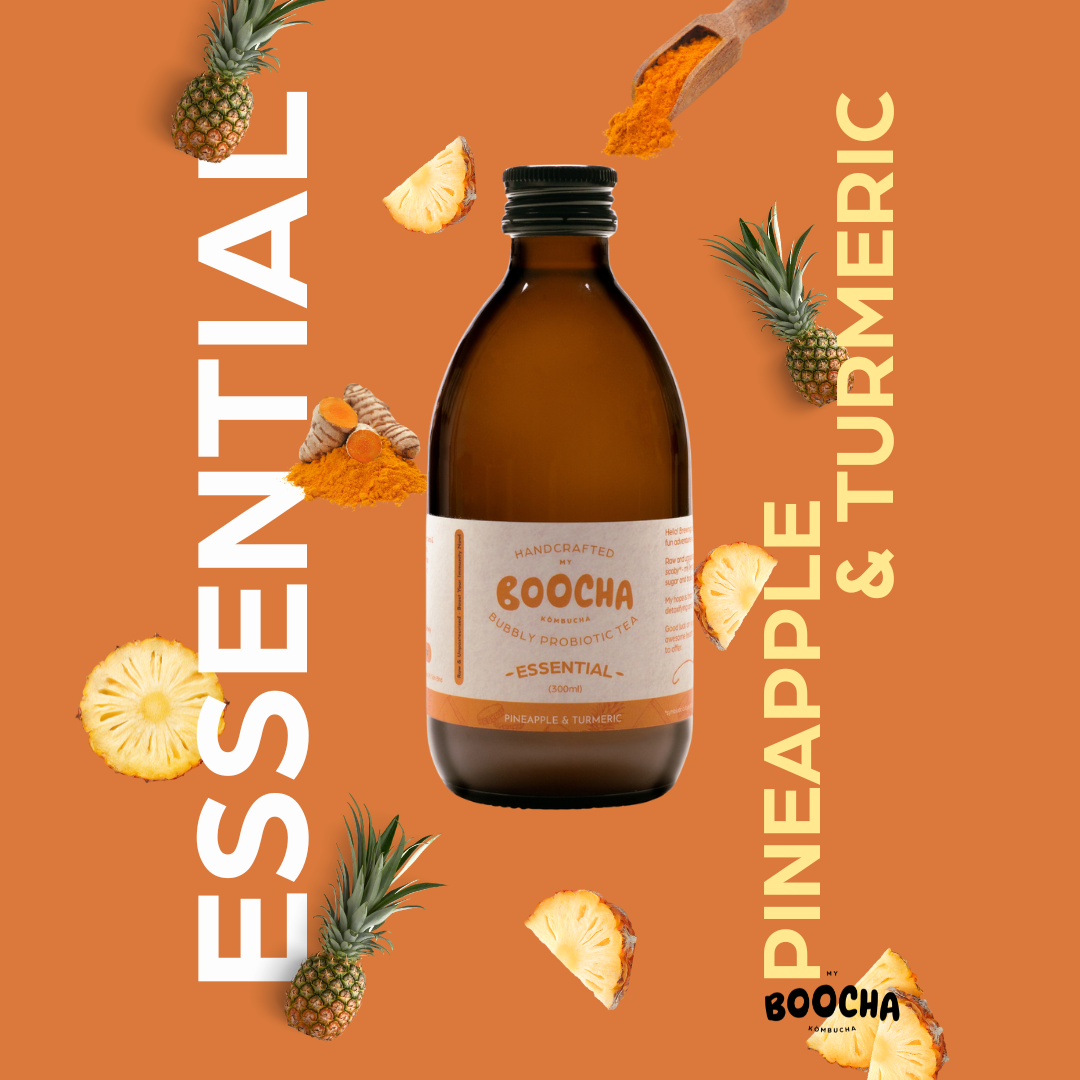 Essential - Pineapple & Turmeric Kombucha
